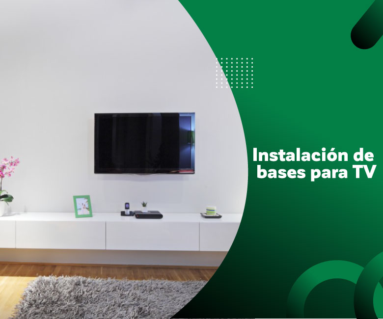¿Buscando quien te haga la instalación de bases para tv?